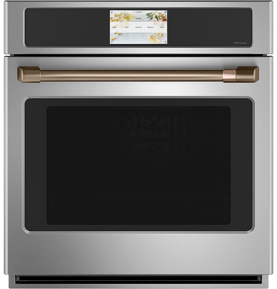 Café - 27" Built-In Single Electric Convection Wall Oven, Customizable - Stainless Steel