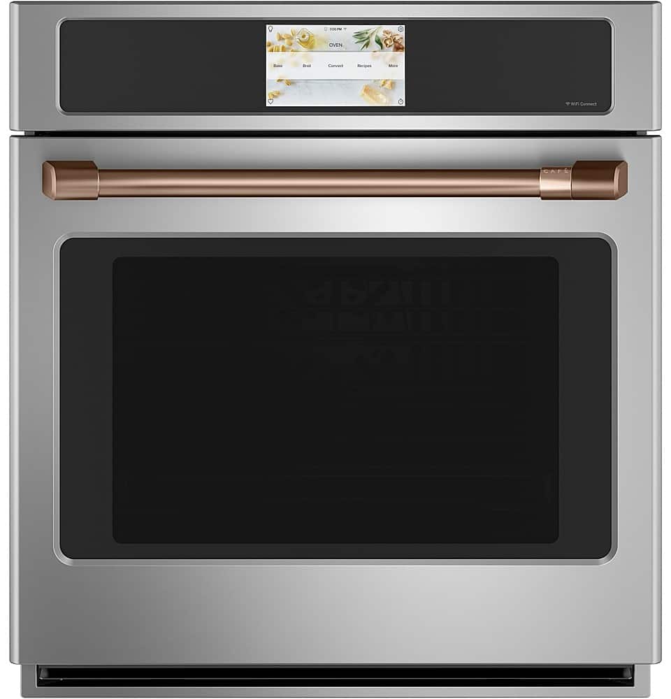 Café - 27" Built-In Single Electric Convection Wall Oven, Customizable - Stainless Steel