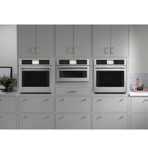 Café - 27" Built-In Single Electric Convection Wall Oven, Customizable - Stainless Steel