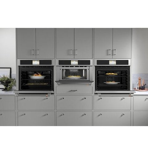Café - 27" Built-In Single Electric Convection Wall Oven, Customizable - Stainless Steel