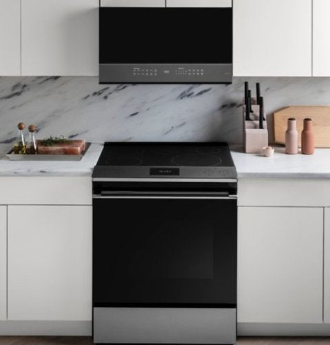 Café - 2.1 Cu. Ft. Over-the-Range Microwave with Sensor Cooking and Wi-Fi - Platinum Glass