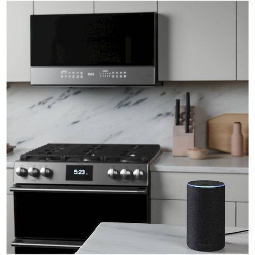 Café - 2.1 Cu. Ft. Over-the-Range Microwave with Sensor Cooking and Wi-Fi - Platinum Glass