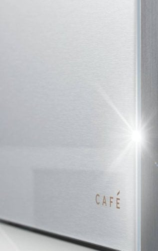 Café - 2.1 Cu. Ft. Over-the-Range Microwave with Sensor Cooking and Wi-Fi - Platinum Glass