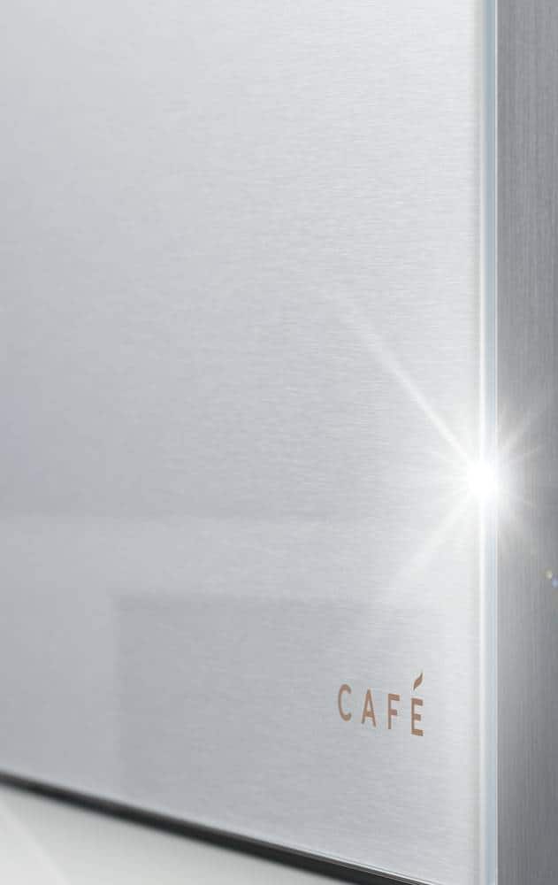 Café - 2.1 Cu. Ft. Over-the-Range Microwave with Sensor Cooking and Wi-Fi - Platinum Glass