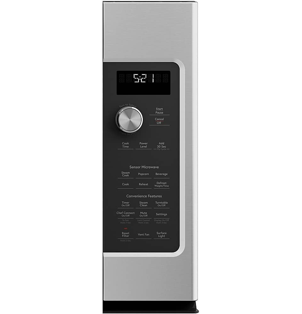 Café - 2.1 Cu. Ft. Over-the-Range Microwave with Sensor Cooking and Turntable - Stainless Steel