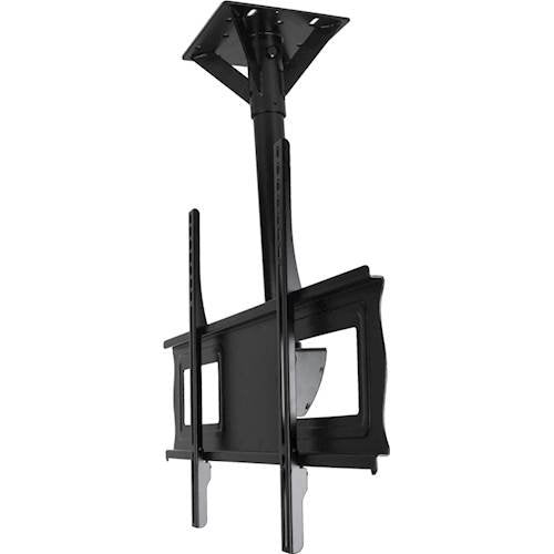 SunBriteTV - Tilt TV Ceiling Mount For Most 37" - 80" Flat-Panel TVs - Extends 18" - Black