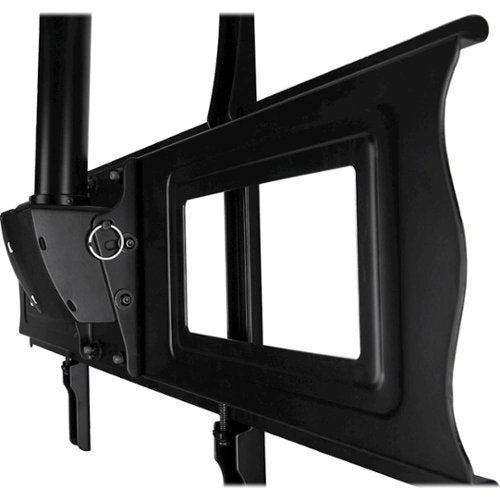 SunBriteTV - Tilt TV Ceiling Mount For Most 37" - 80" Flat-Panel TVs - Extends 18" - Black