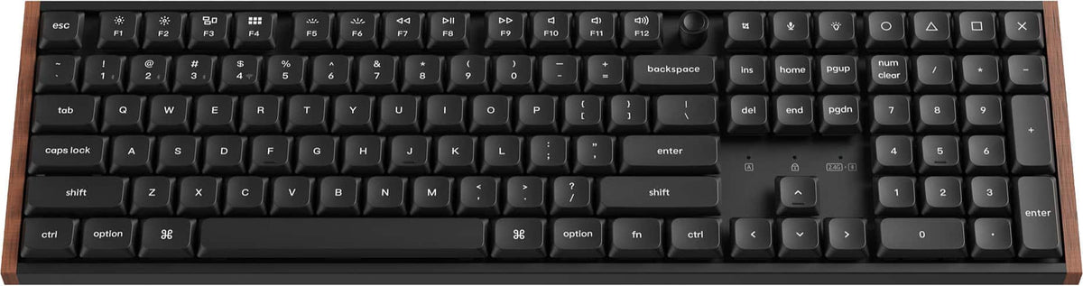 Keychron - K5 Ultra 8k 100% Custom POM Switch Mechanical Gaming Keyboard with Programmable ZMK Launcher Software - Black
