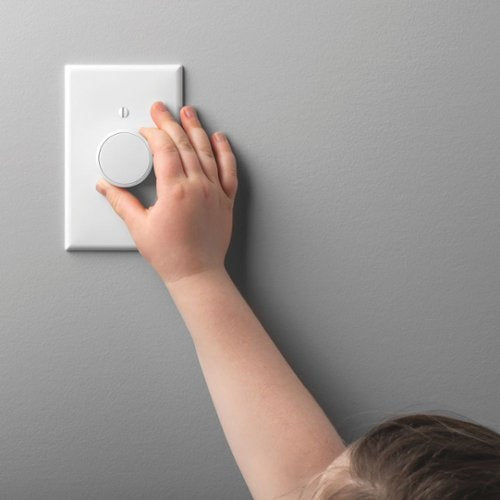 Lutron - Aurora Smart Bulb Dimmer Switch for Philips Hue Smart Bulbs - White