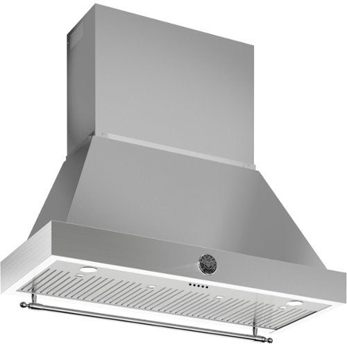 Bertazzoni Heritage - 48 inches - Externally Vented & Recirculating - Wall Range Hood - Stainless Steel
