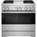 JennAir - 36 in. Wide 4 Burner NOIR 5.1 Cu. Ft. Self-Cleaning Freestanding Dual Fuel Convection Range - Stainless Steel