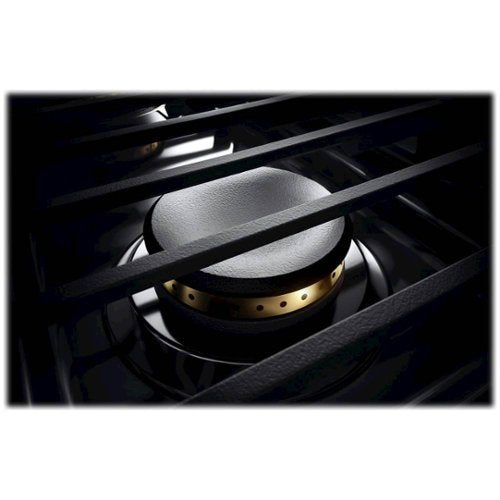 JennAir - 36 in. Wide 4 Burner NOIR 5.1 Cu. Ft. Self-Cleaning Freestanding Dual Fuel Convection Range - Stainless Steel