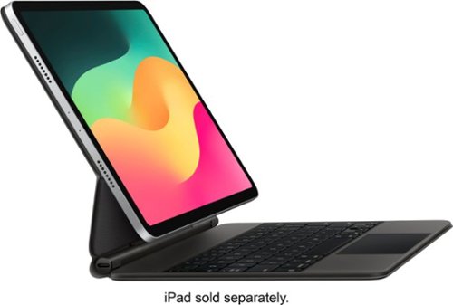 Apple - Geek Squad Certified Refurbished Magic Keyboard for iPad Air 11" (M2) - Black