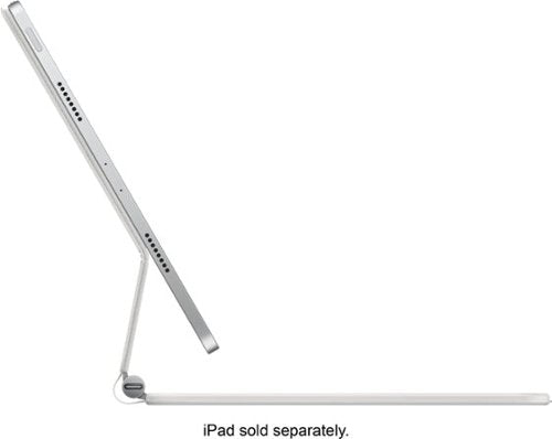 Apple - Geek Squad Certified Refurbished Magic Keyboard for iPad Air 11" (M2) - White