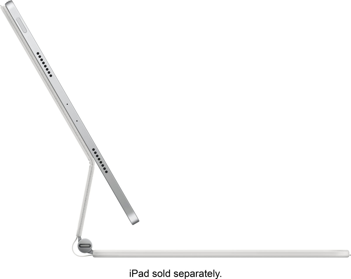 Apple - Geek Squad Certified Refurbished Magic Keyboard for iPad Air 11" (M2) - White