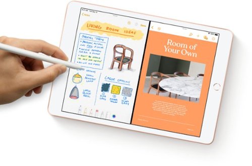 Apple - Geek Squad Certified Refurbished iPad with Wi-Fi + Cellular - 128GB (Unlocked) - Space Gray