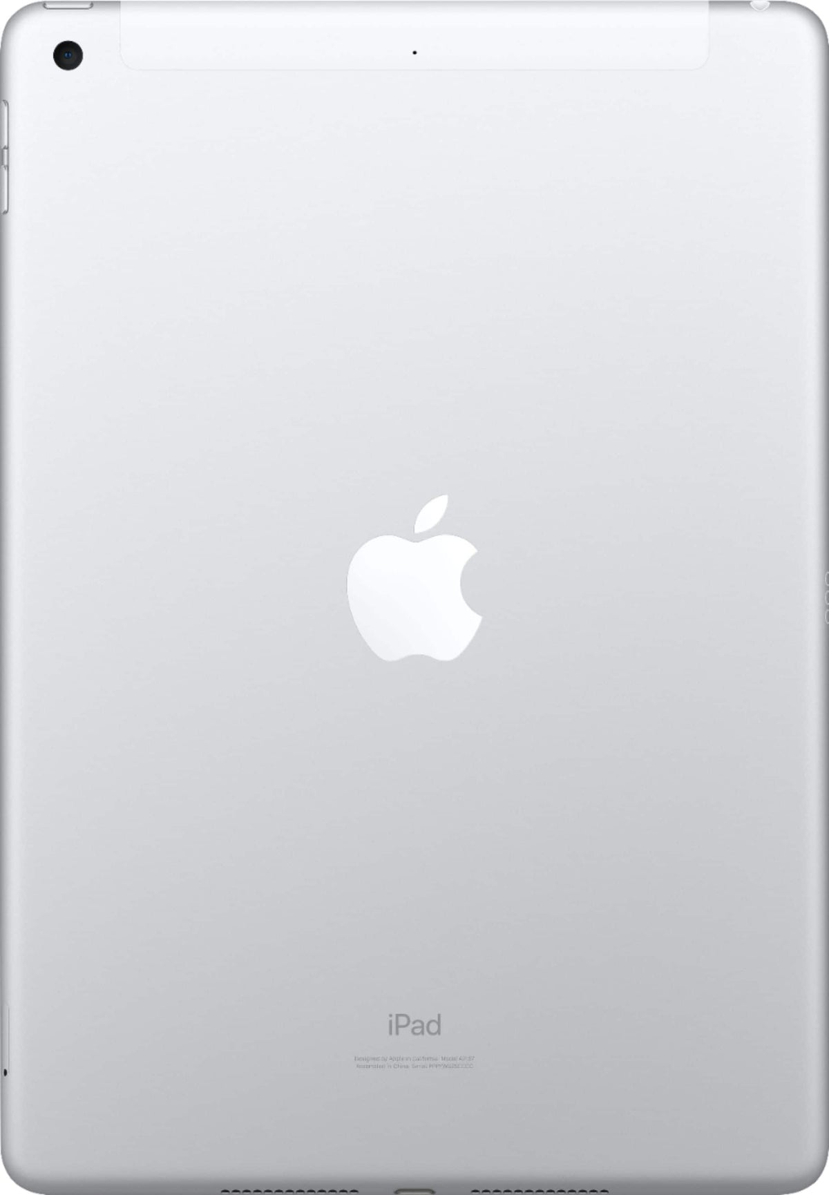 Apple - Geek Squad Certified Refurbished iPad with Wi-Fi + Cellular - 128GB (Unlocked) - Silver