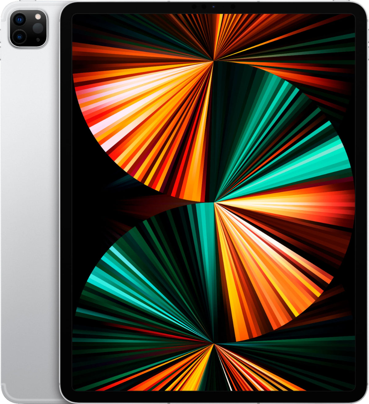 Apple - Geek Squad Certified Refurbished 12.9-Inch iPad Pro with Wi-Fi + Cellular - 2TB (Unlocked) - Silver