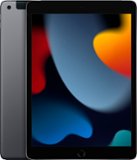 Apple - Geek Squad Certified Refurbished 10.2-Inch iPad (9th Generation) with Wi-Fi + Cellular - 64GB - Space Gray (Unlocked)