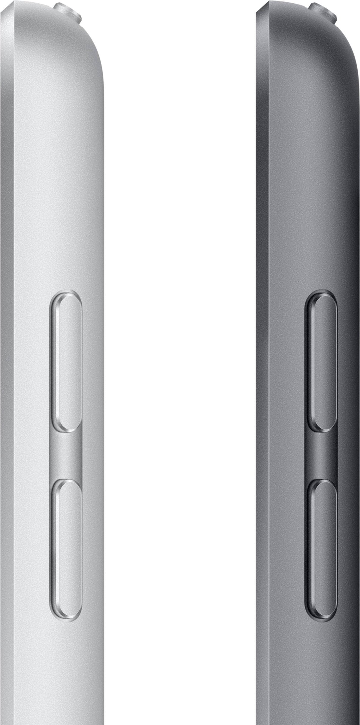 Apple - Geek Squad Certified Refurbished 10.2-Inch iPad (9th Generation) with Wi-Fi + Cellular - 256GB - Silver (Unlocked)