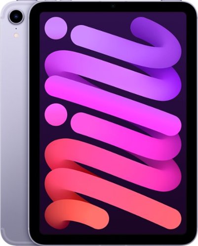 Apple - Geek Squad Certified Refurbished iPad mini (6th Generation) Wi-Fi + Cellular - 256GB - Purple (Unlocked)