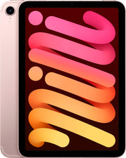 Apple - Geek Squad Certified Refurbished iPad mini (6th Generation) Wi-Fi + Cellular - 64GB - Pink