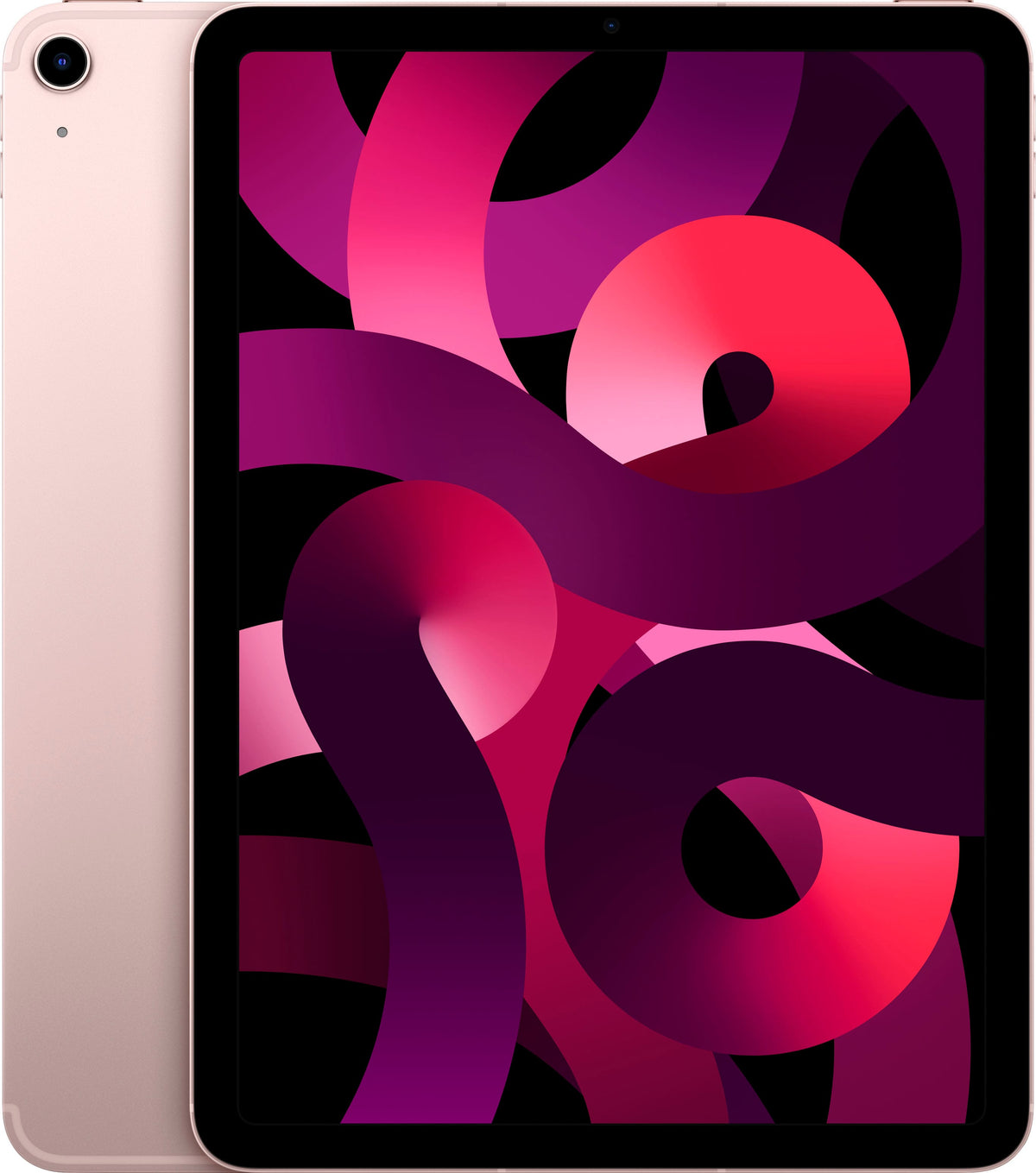 Apple - Geek Squad Certified Refurbished 10.9-Inch iPad Air (5th Generation) M1 chip Wi-Fi + Cellular - 256GB - Pink (Unlocked)