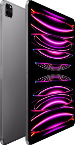 Apple - 12.9-Inch iPad Pro (6th Generation) M2 Wi-Fi + Cellular - 128GB - Space Gray (Unlocked)
