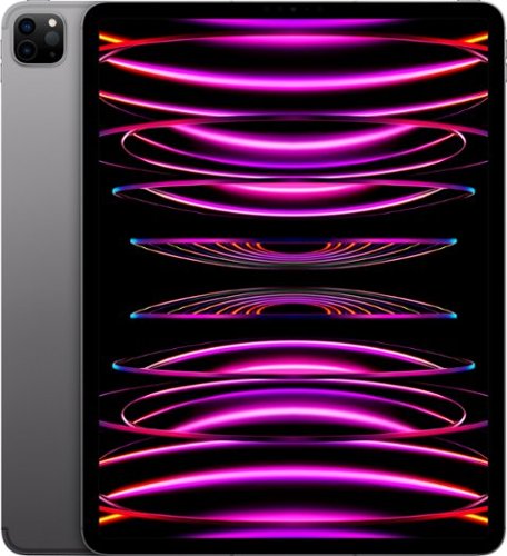 Apple - Geek Squad Certified Refurbished 12.9-Inch iPad Pro with Wi-Fi + Cellular - 512GB - Space Gray (Unlocked)