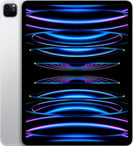 Apple - Geek Squad Certified Refurbished 12.9-Inch iPad Pro with Wi-Fi + Cellular - 512GB - Silver (Unlocked)
