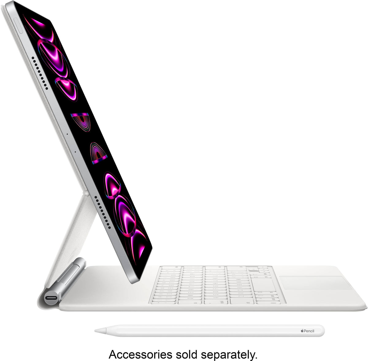Apple - Geek Squad Certified Refurbished 12.9-Inch iPad Pro with Wi-Fi + Cellular - 512GB - Silver (Unlocked)