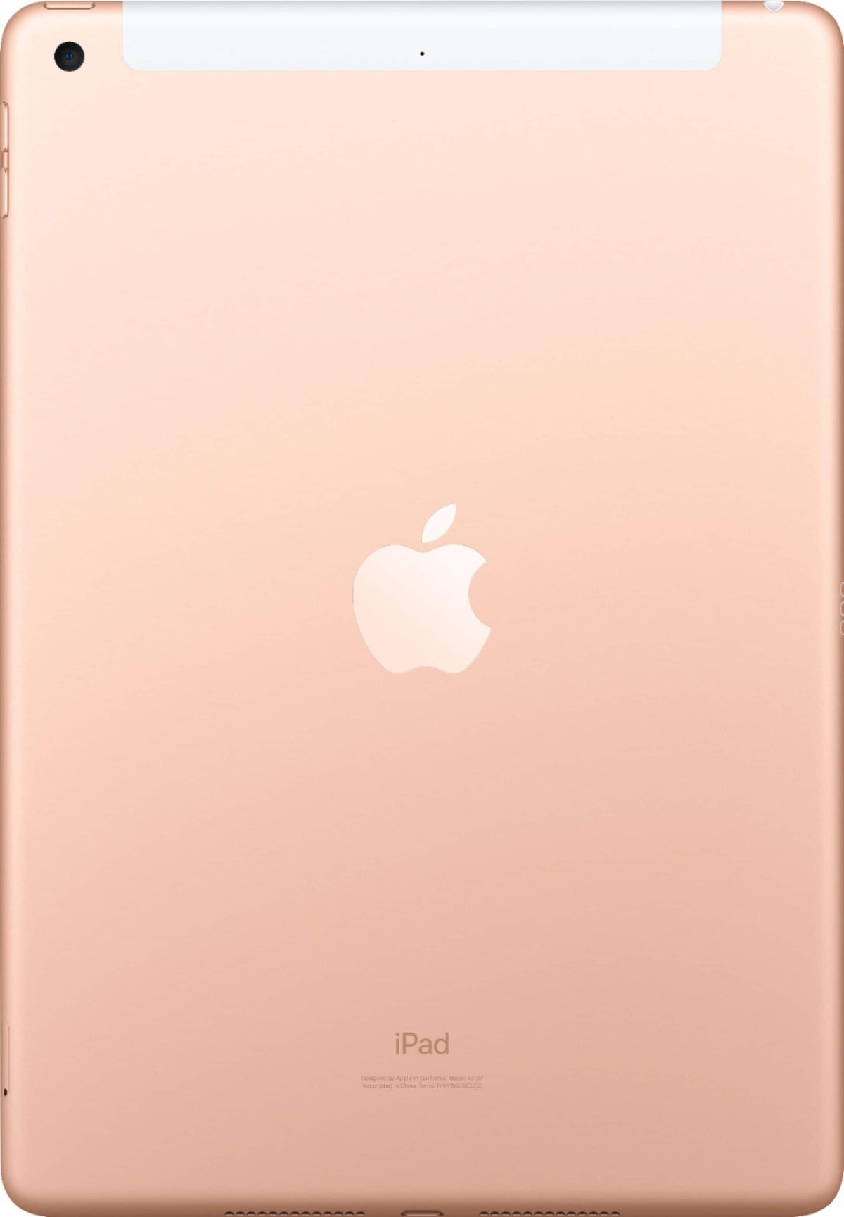 Apple - Geek Squad Certified Refurbished iPad with Wi-Fi + Cellular - 32GB (Unlocked) - Gold