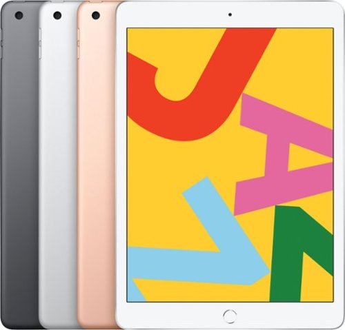 Apple - Geek Squad Certified Refurbished iPad with Wi-Fi + Cellular - 32GB (Unlocked) - Gold