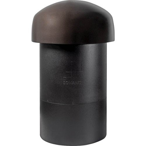Sonance - SGS 8.1 SYSTEM - Garden Series 8.1-Ch. Outdoor Speaker System with In-Ground Subwoofer (Each) - Dark Brown/Black