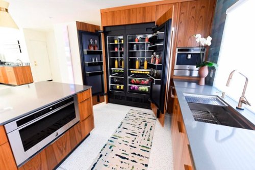 JennAir - RISE 1.2 Cu. Ft. Built-in Microwave Drawer - Stainless Steel