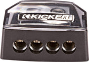 KICKER - Power Distribution Block - Black