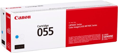 Canon - 055 Standard Capacity Toner Cartridge - Cyan