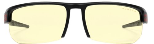 GUNNAR - Torpedo Computer Glasses with Blue Light Reduction , Amber Lenses - Onyx