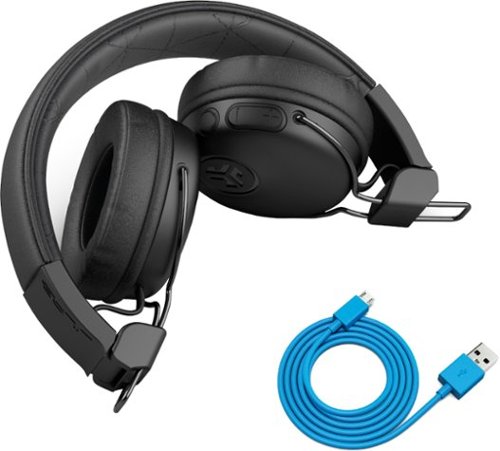 JLab - Studio Wireless On-Ear Headphones - Black