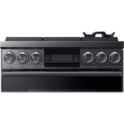 Dacor - 36 in. Wide 6 Burner Contemporary 5.4 Cu. Ft. Self-Cleaning Freestanding Gas Convection Range, LP Convertible - Graphite