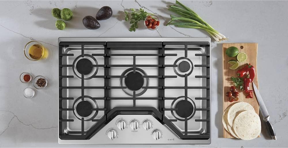 Café - 30" Gas Cooktop, Customizable - Stainless Steel