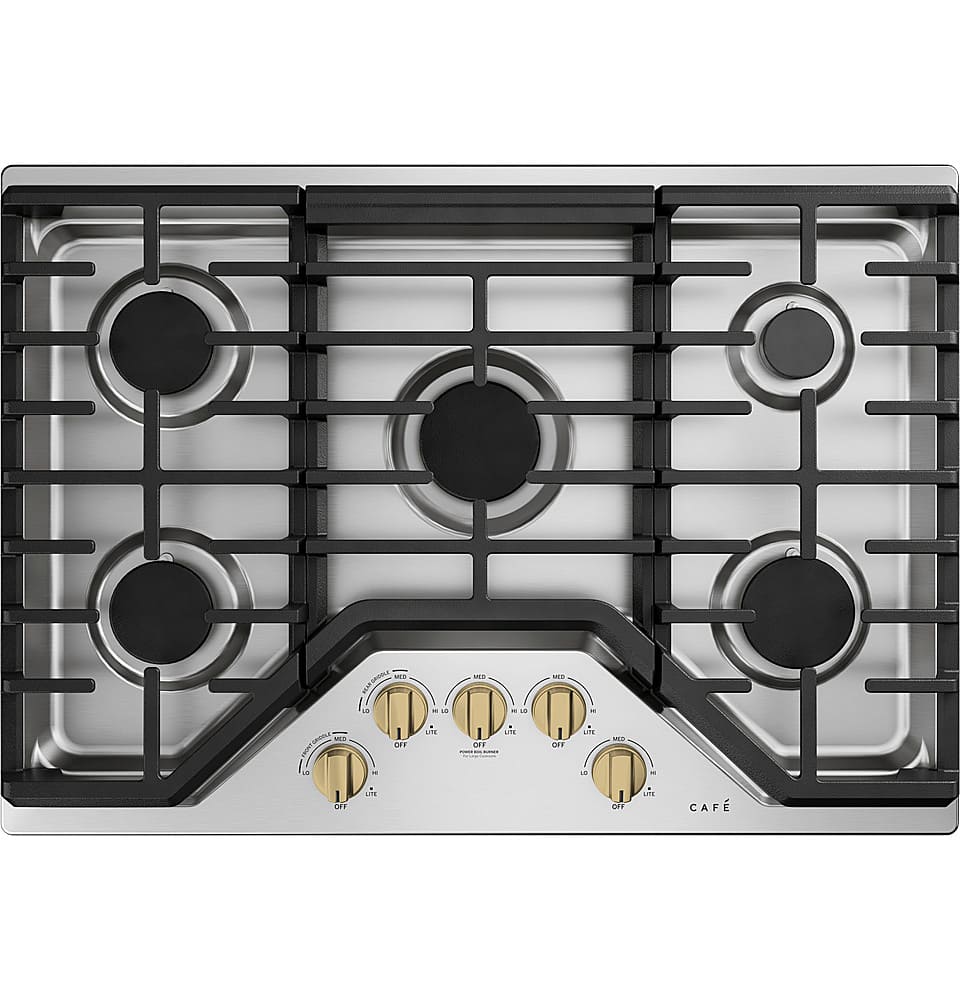 Café - 30" Gas Cooktop, Customizable - Stainless Steel
