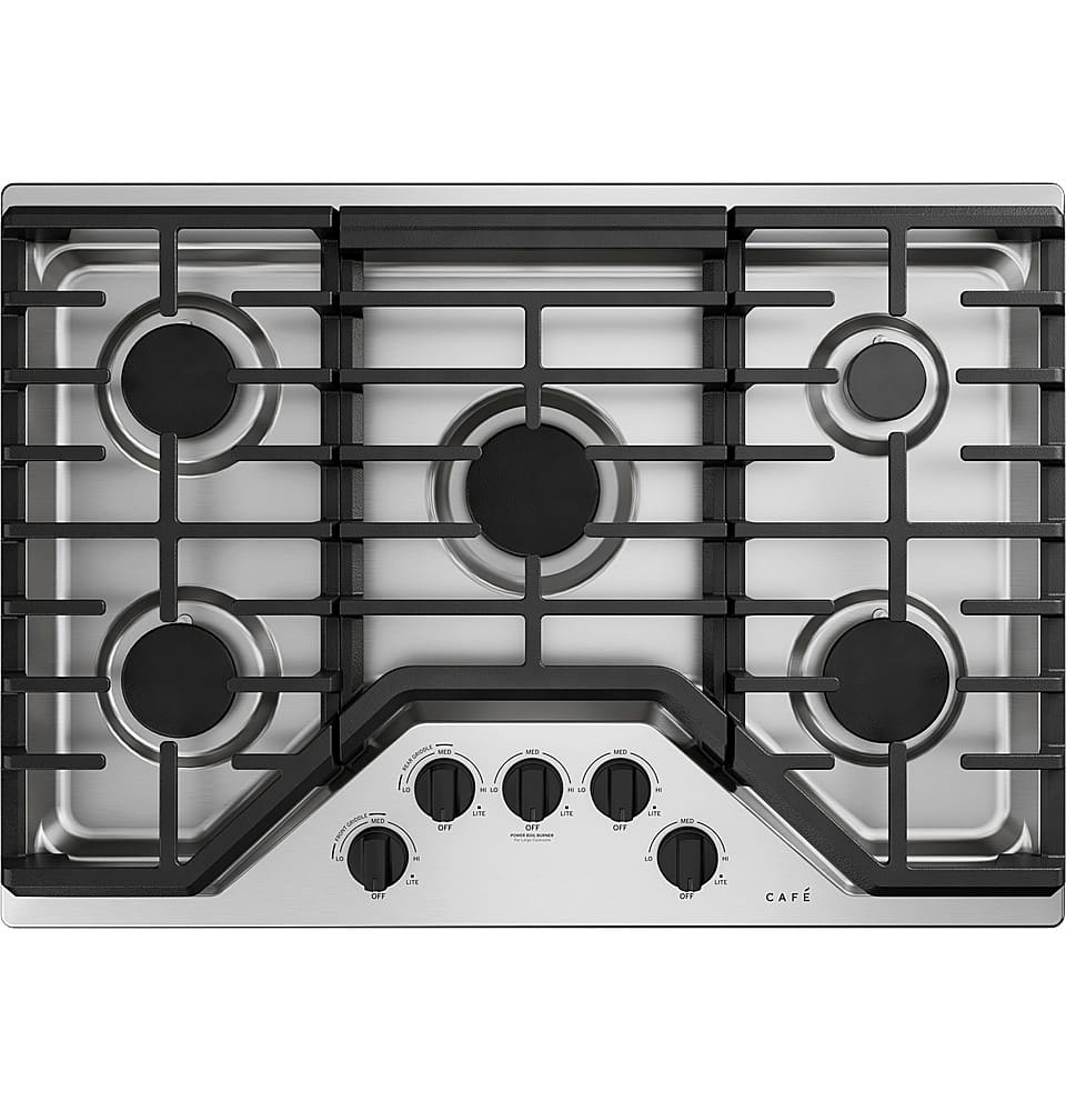 Café - 30" Gas Cooktop, Customizable - Stainless Steel