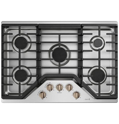 Café - 30" Gas Cooktop, Customizable - Stainless Steel