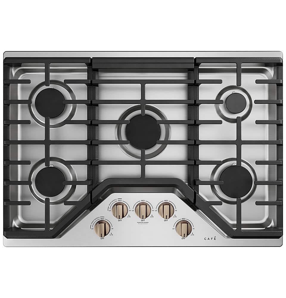 Café - 30" Gas Cooktop, Customizable - Stainless Steel