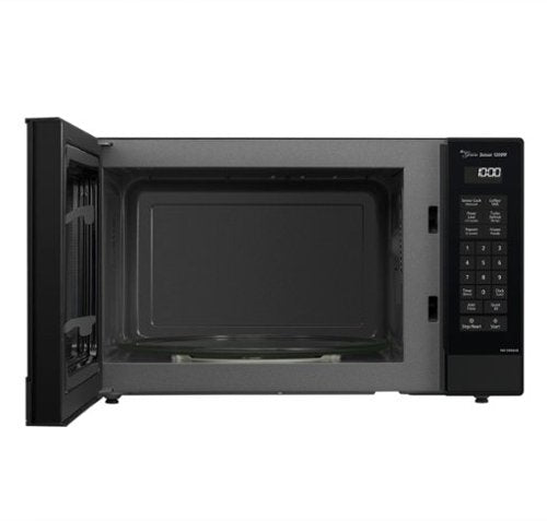 Panasonic - 1.2 Cu. Ft. 1200 Watt SN66KB Microwave with Inverter and Genius Sensor - Black