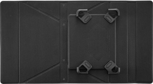 Insignia™ - Universal FlexView Folio Case for most 9" to 11" tablets - Black