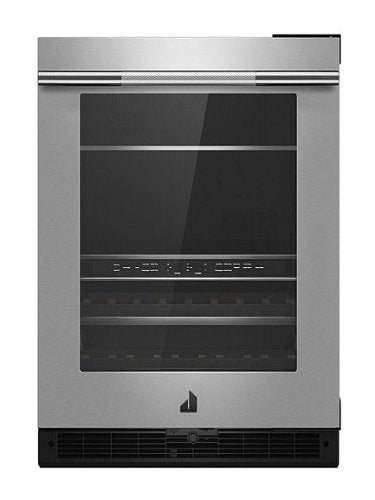 JennAir - 13-Bottle Built-In Dual Zone Beverage Cooler - Stainless Steel