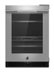 JennAir - 13-Bottle Built-In Dual Zone Beverage Cooler - Stainless Steel