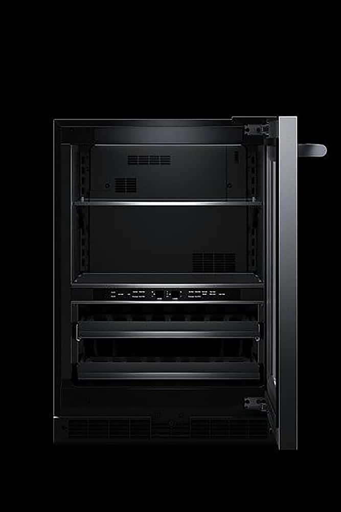 JennAir - 13-Bottle Built-In Dual Zone Beverage Cooler - Stainless Steel